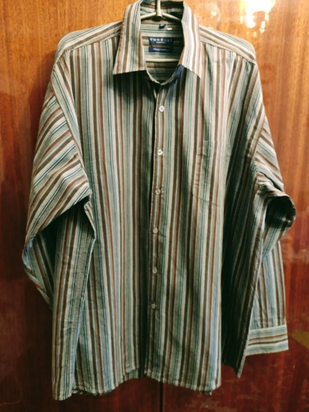 Мужская рубашка, ширина 138, хлопок. 3