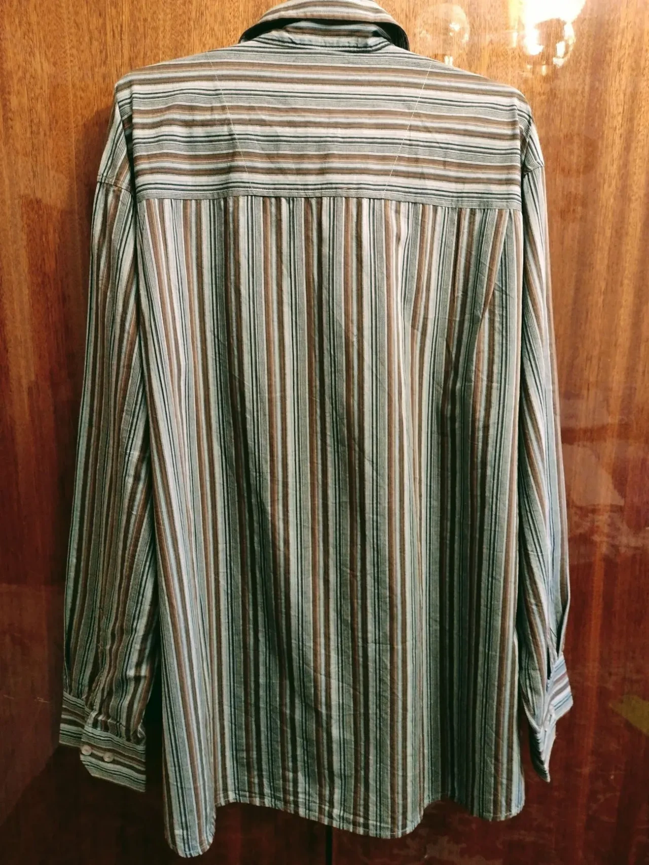 Мужская рубашка, ширина 138, хлопок. 8