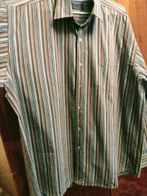 Мужская рубашка, ширина 138, хлопок.