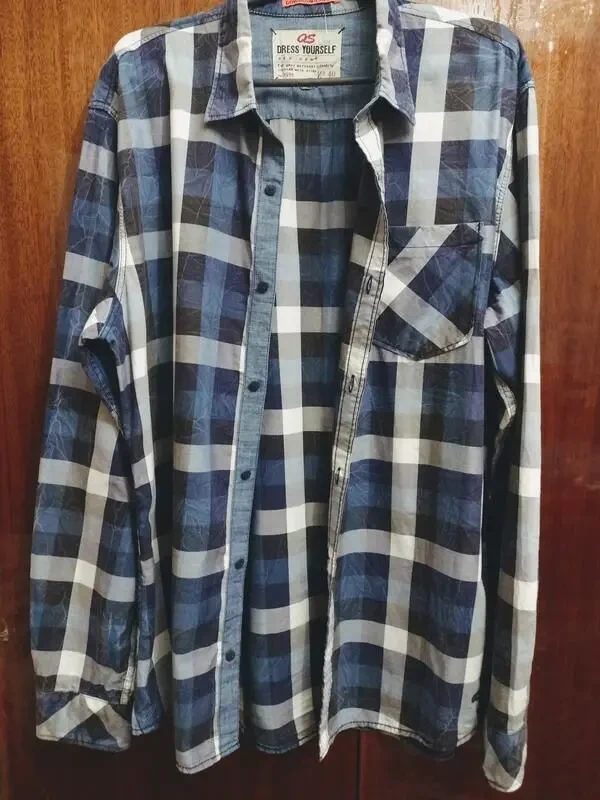 Мужская коттоновая рубашка. 3