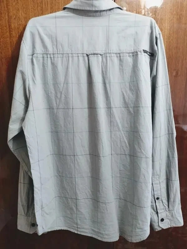 Мужская рубашка с карманами, хлопок. 8