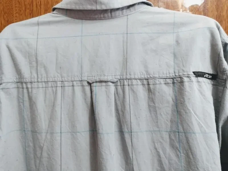 Мужская рубашка с карманами, хлопок. 7