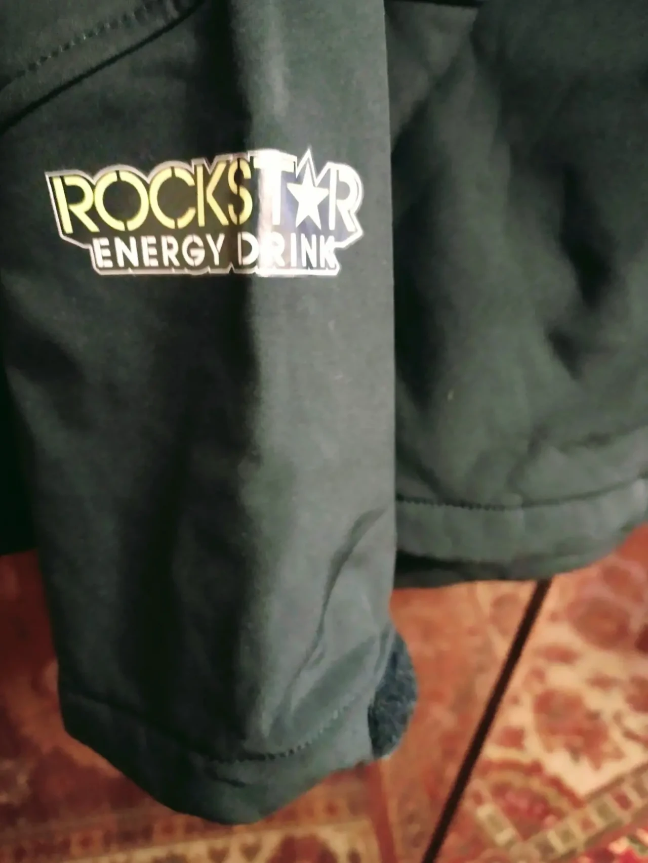 Мужская весенняя куртка с капюшоном, чёрная 4