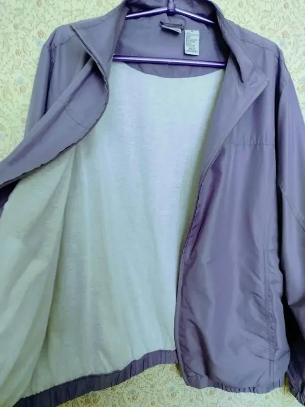 Женская ветровка, сиреневая. 5