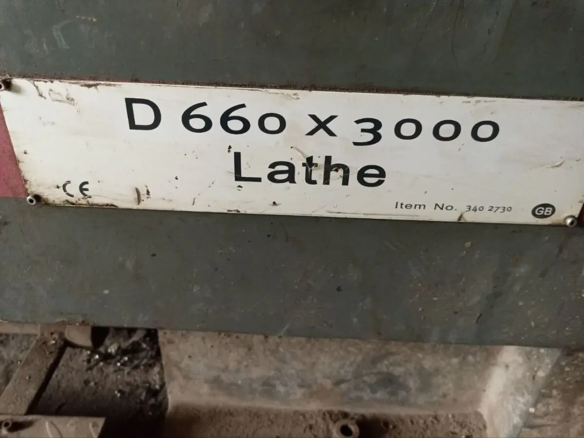 Токарний верстат Optimum Lathe D660x3000 Німечінна aналог Діп300 3