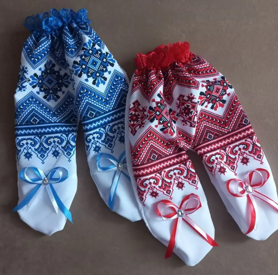 Весільні повзуни для конкурсу син-дочка Український стиль (1) 3