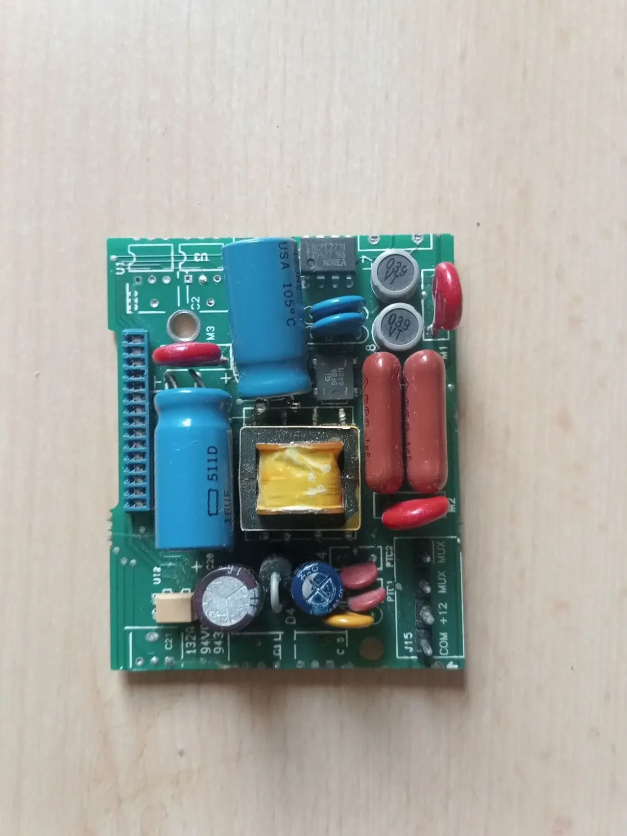 Плата до блоку живлення 7