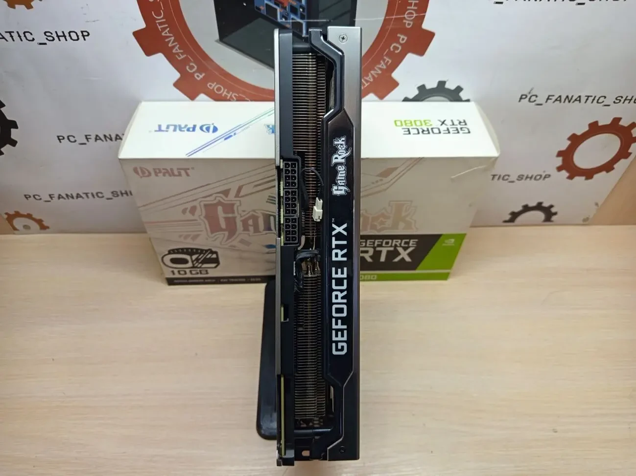 Відеокарта Palit GeForce RTX 3080 GameRock V1 (NED3080U19IA-1020G/LHR) 3