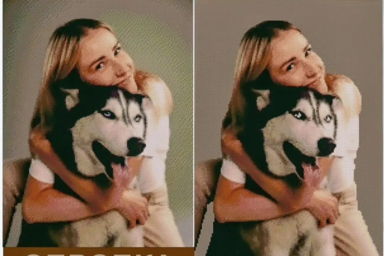 Картина крестиком по фото 2