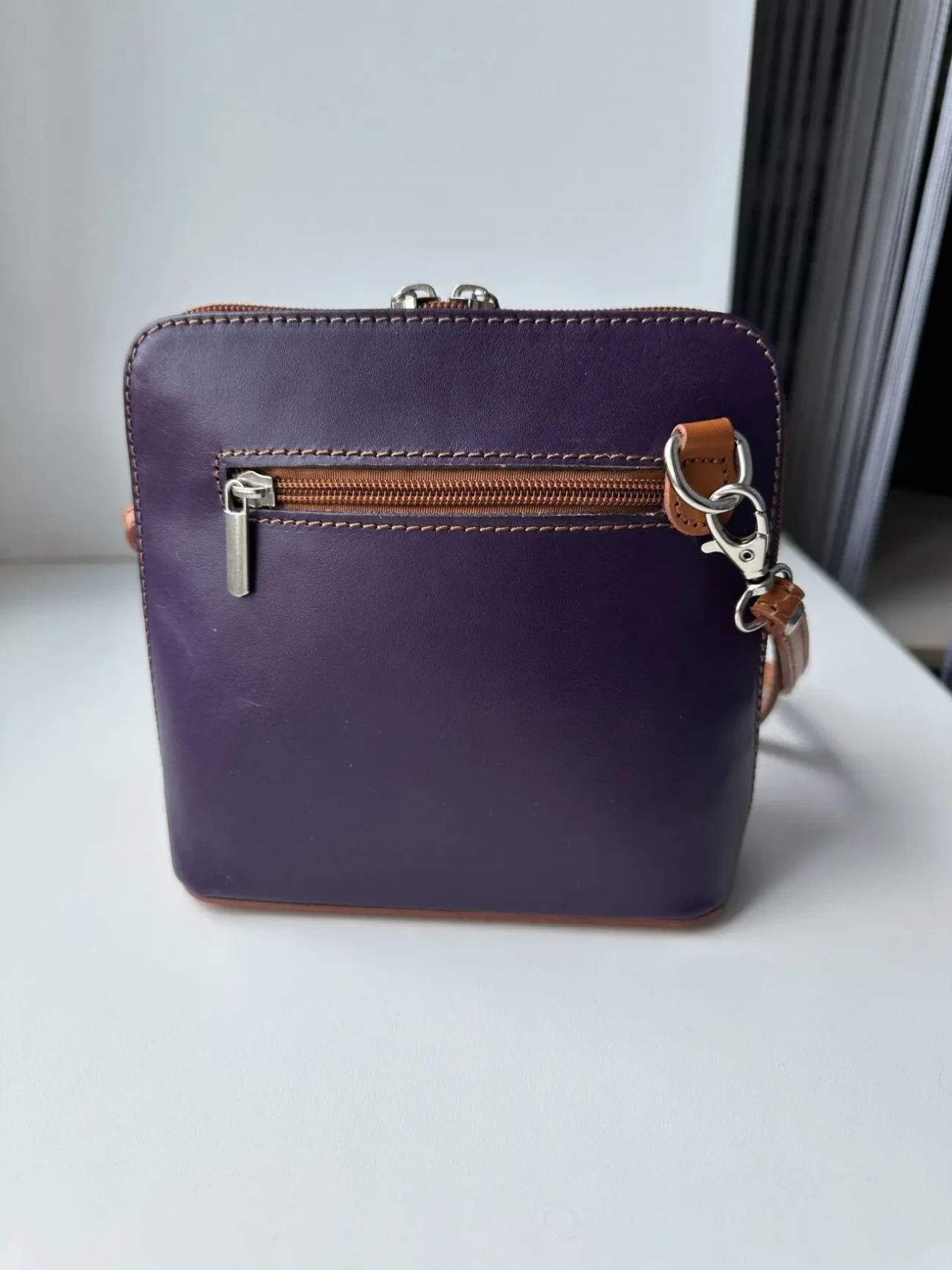 Шкіряна італійська сумочка VeraPelle 3