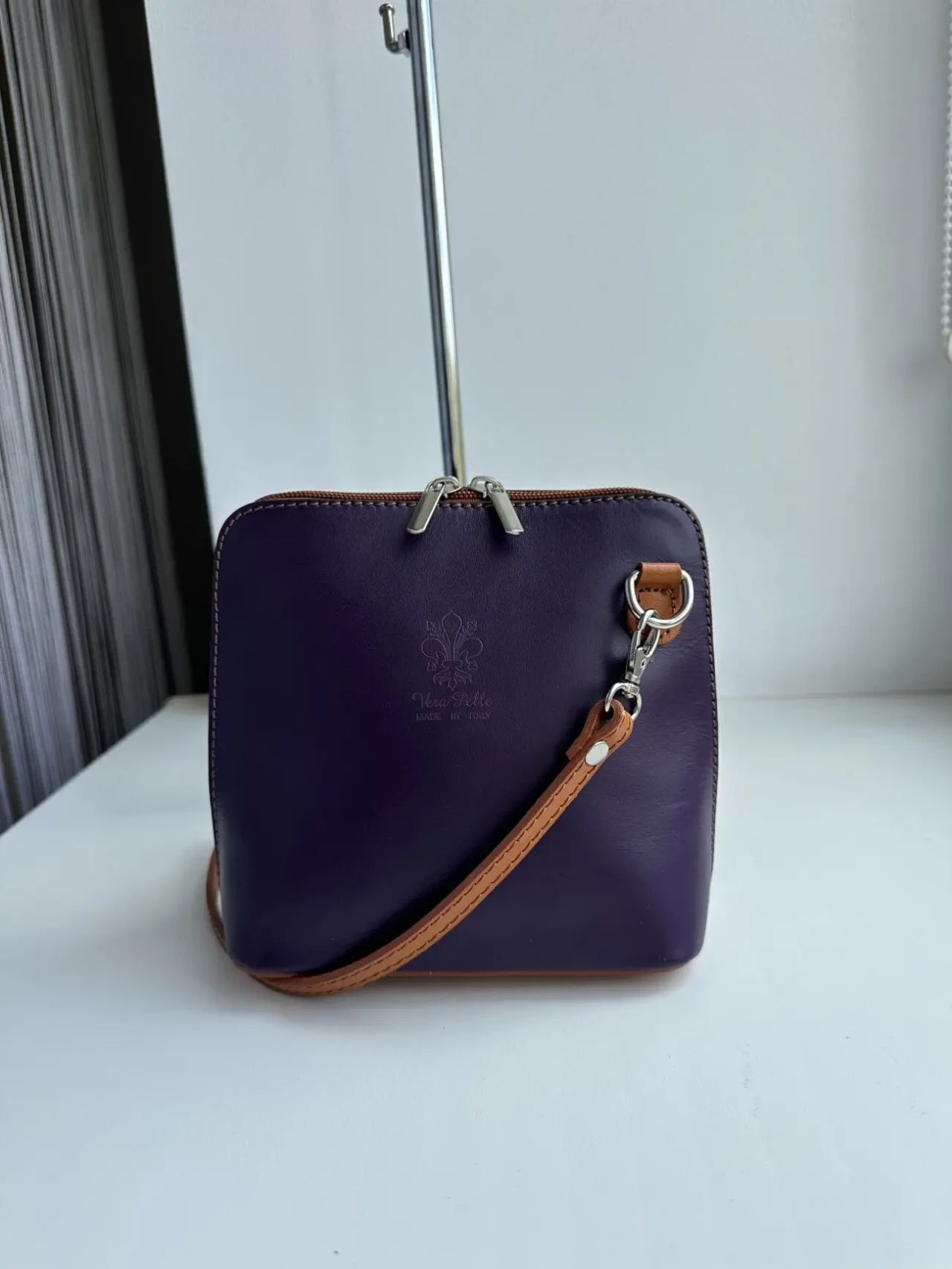 Шкіряна італійська сумочка VeraPelle