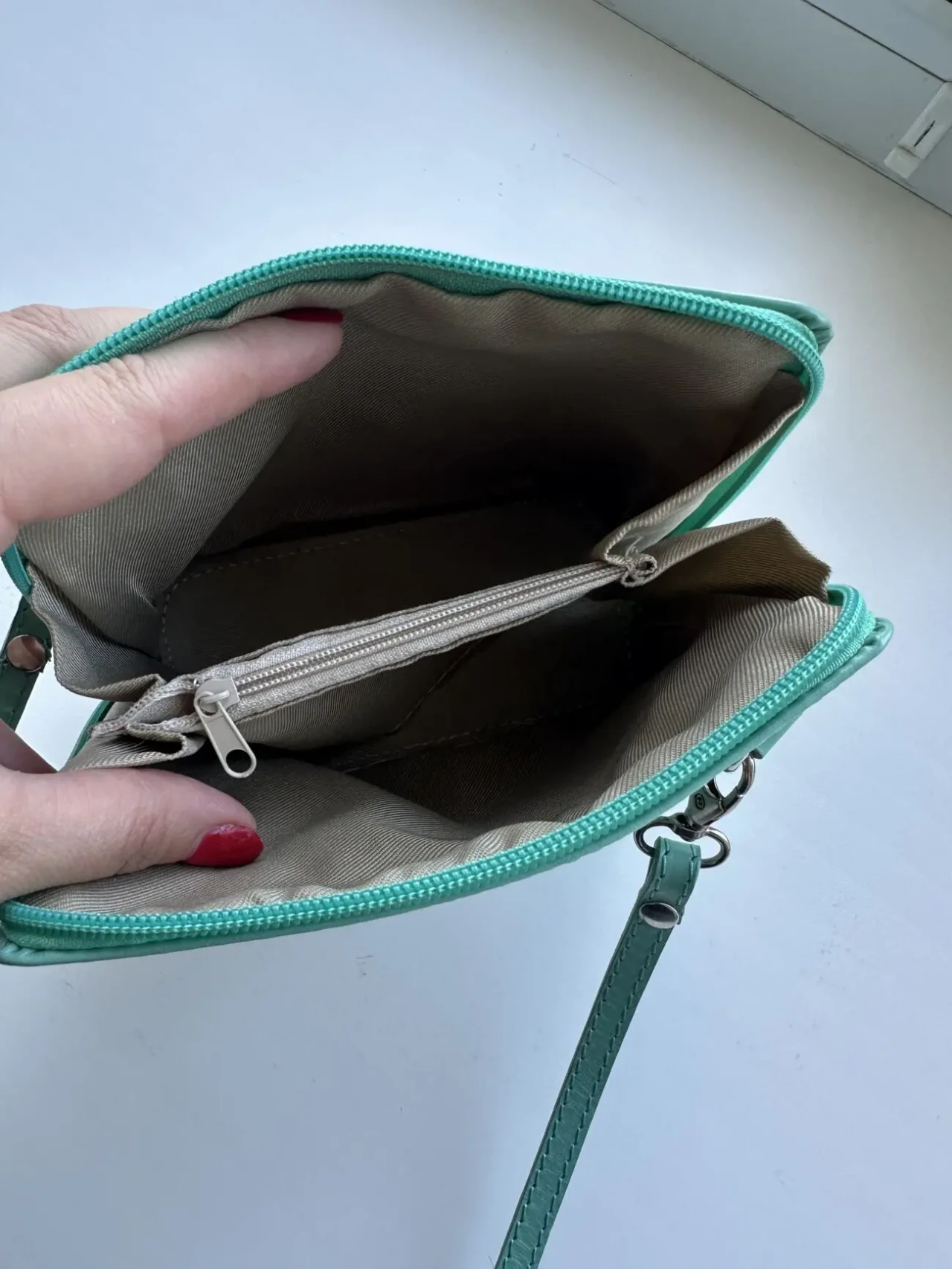 Шкіряна італійська сумочка VeraPelle 2