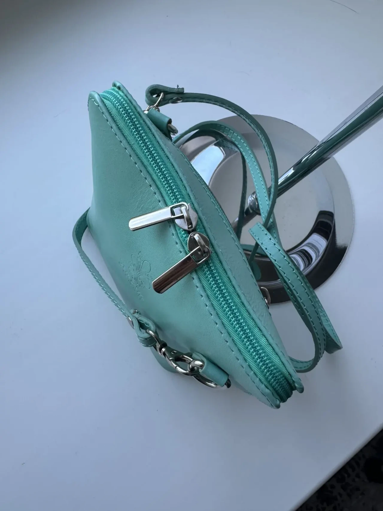 Шкіряна італійська сумочка VeraPelle 5