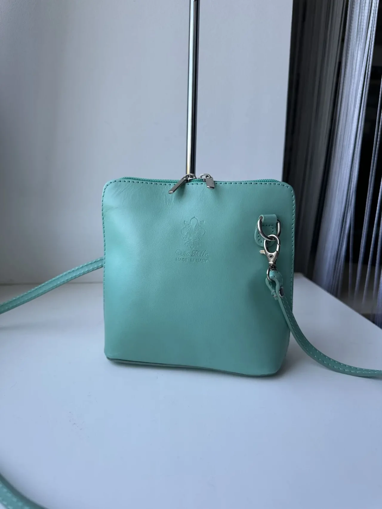 Шкіряна італійська сумочка VeraPelle 7