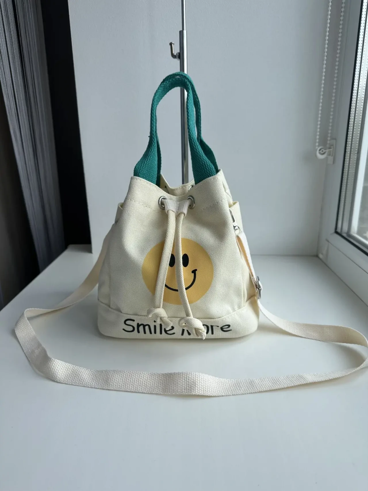 Нова стильна полотняна сумка бочка 3