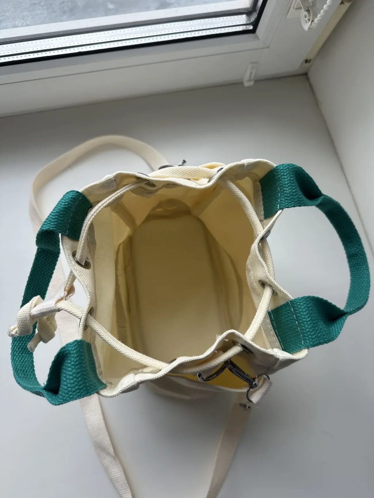 Нова стильна полотняна сумка бочка 9