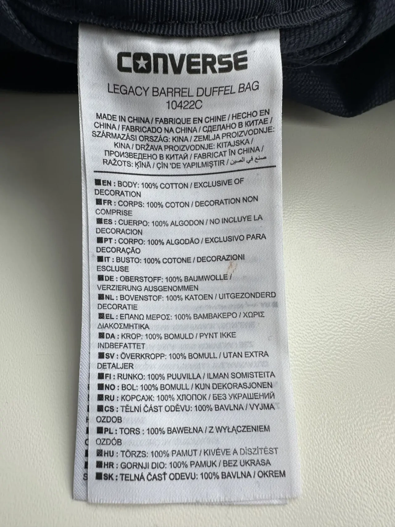 Фірмова спортивна  сумка Converse LEGACY 6