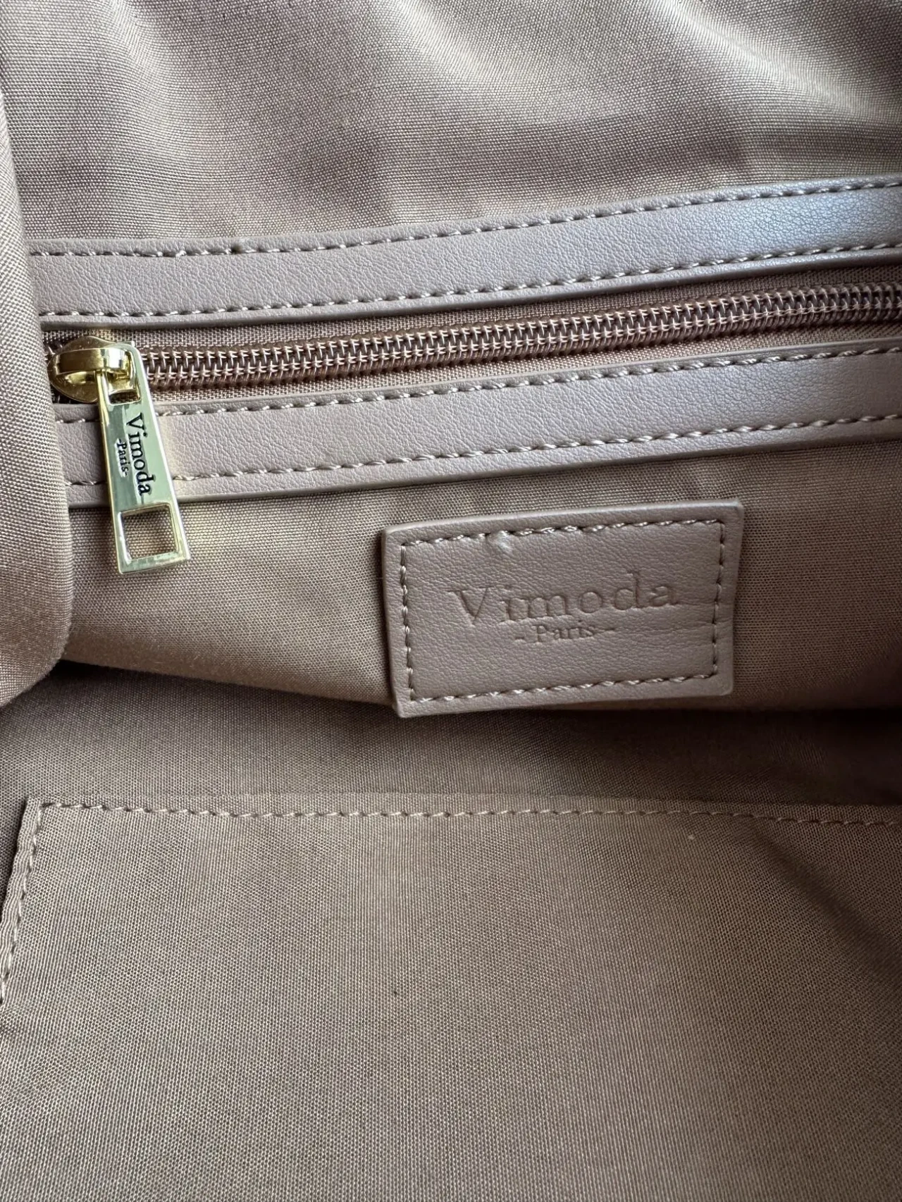 Фірмова  сумка тоут ручної роботи  з бамбуковими ручками 5