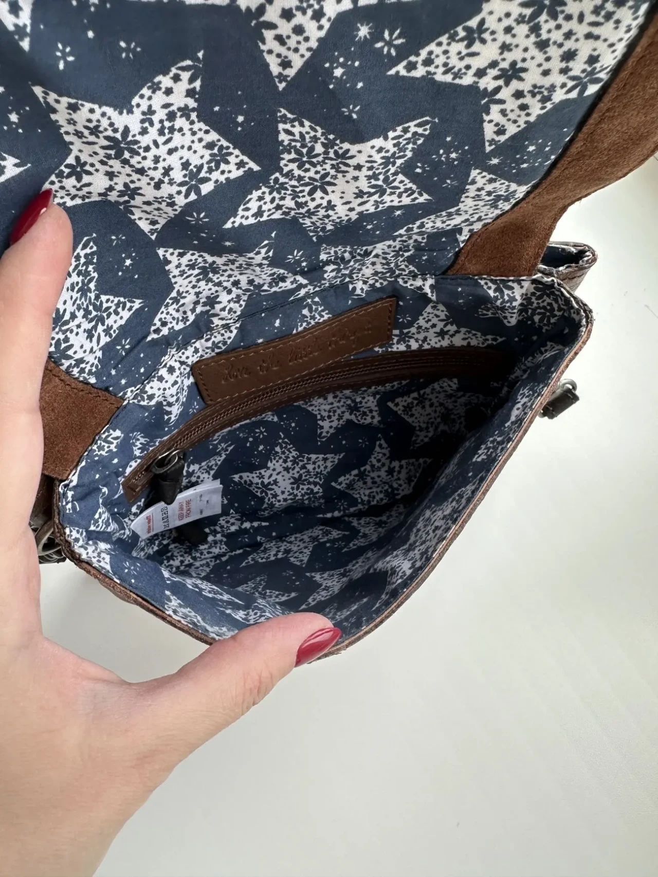 Шкіряна фірмова сумка кросбоді англійського бренду White Stuff 6