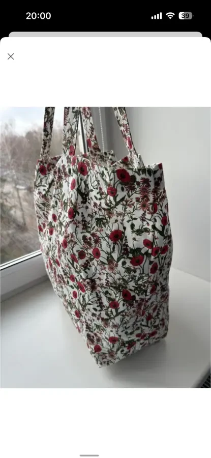 Фірмова текстильна сумка шоппер Primark 4