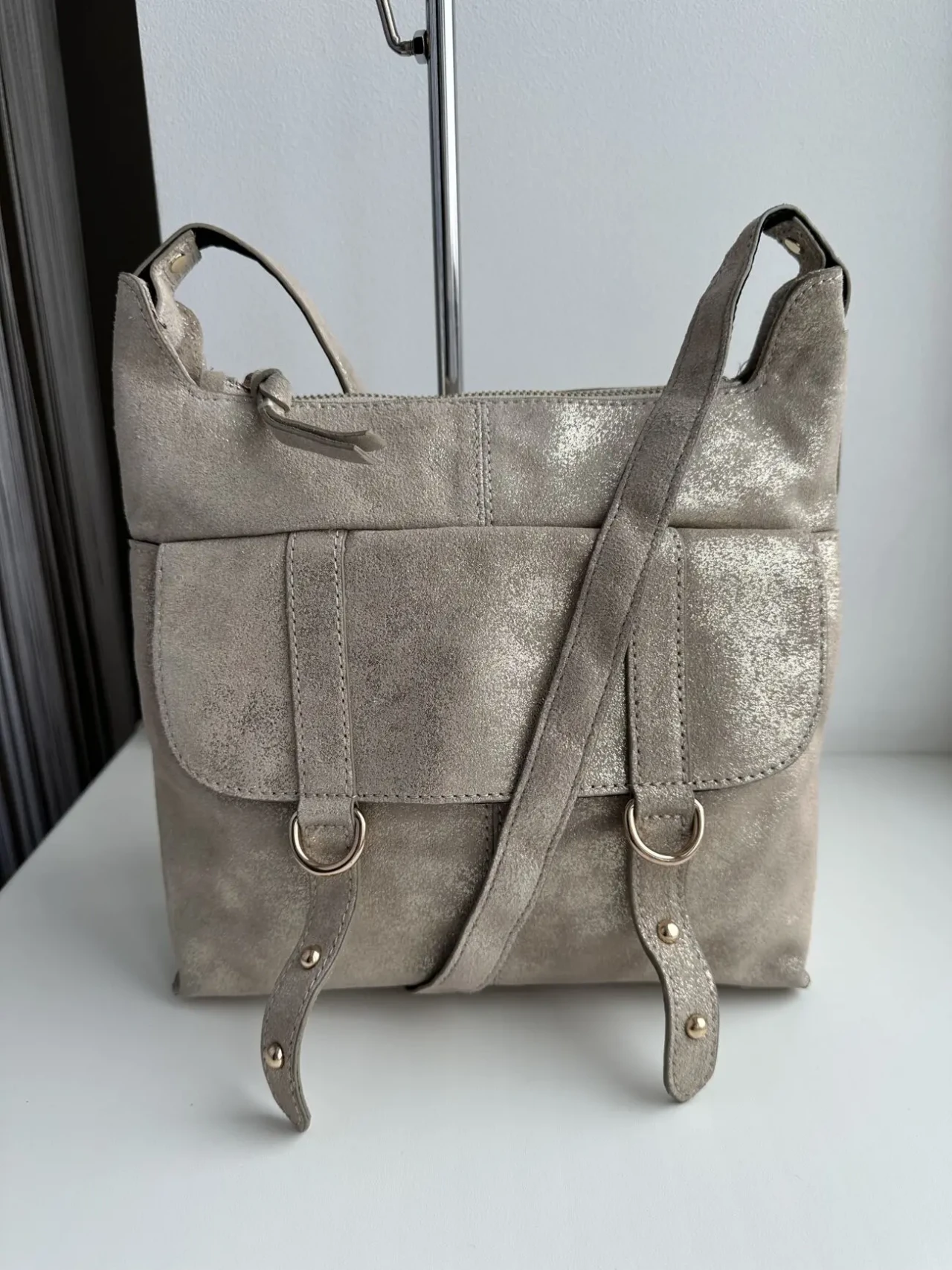 Нова фірмова шкіряна сумка кросбоді Next 4