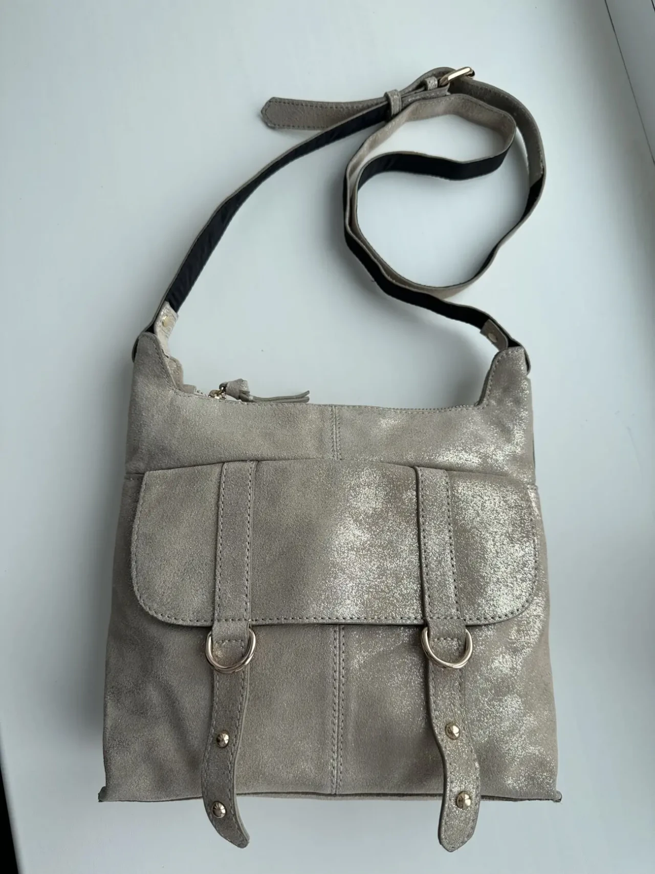 Нова фірмова шкіряна сумка кросбоді Next 5