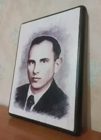 Портрет Степана Бандери, Патріотична картина.