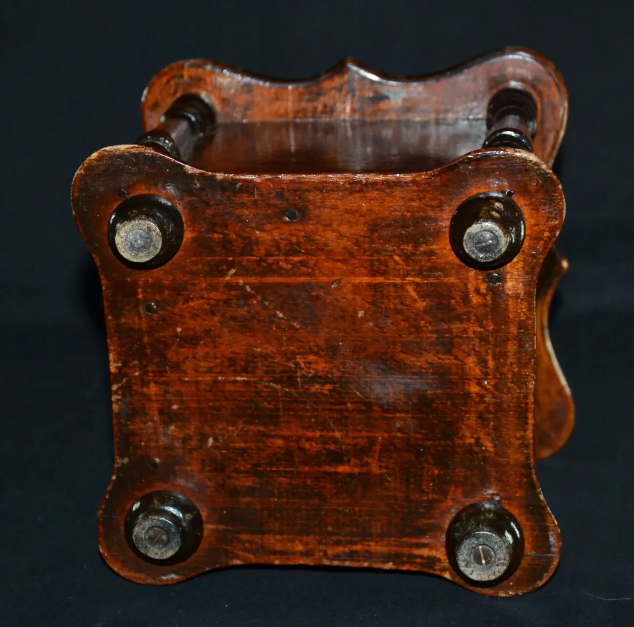 Антикварная деревянная кофемолка от Harhaus 4