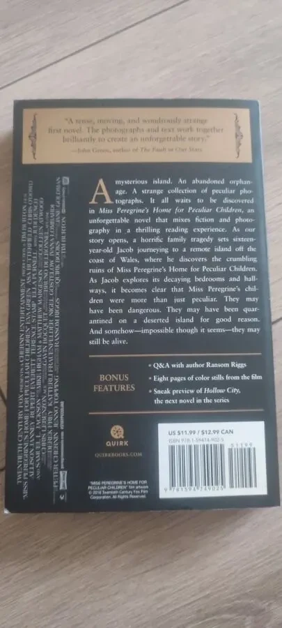 Рэнсом Риггз. Дом странных детей Miss Peregrine's Peculiar Children 10