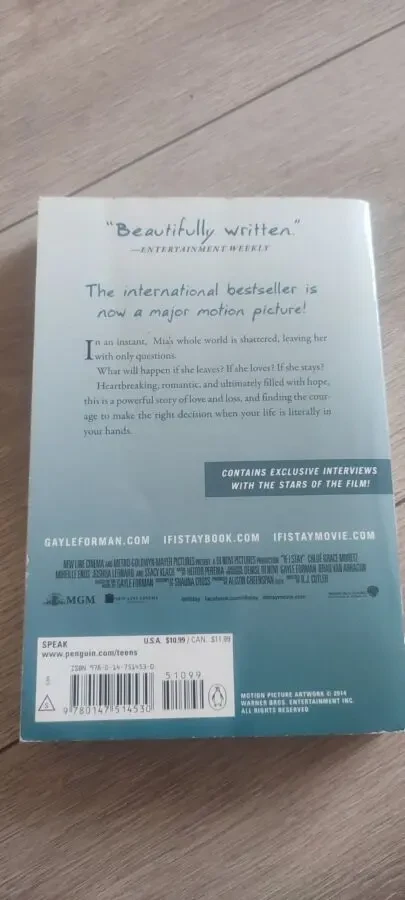 Если я останусь Гейл Форман Gayle Forman If I Stay 6