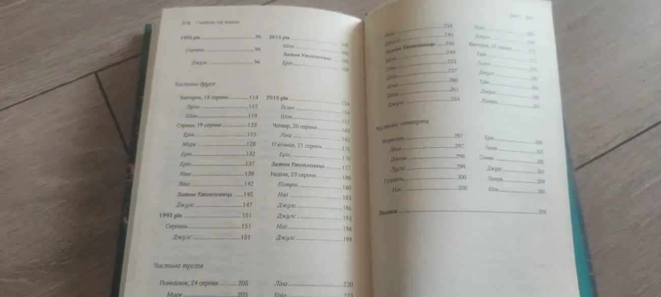 Глибоко під водою Пола Гоукінз 5