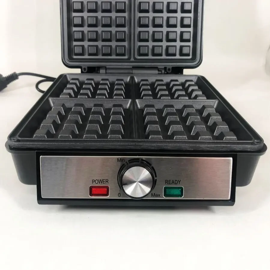 Електрична вафельниця SeaBreeze SB-0101 1200 Вт, якісна вафельниця 8