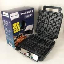 Електрична вафельниця SeaBreeze SB-0101 1200 Вт, якісна вафельниця