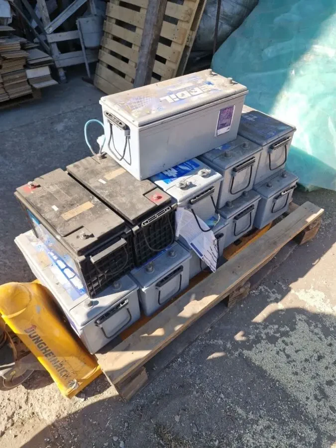 Гелеві акумулятори Erdil Gel Power 150Ah та 120Ah (11 шт. )