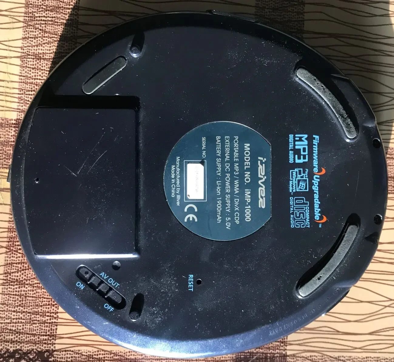 CD/MP3 плеєр iRiver iMP-1000 (DivX, відео) 1 700 грн. 2