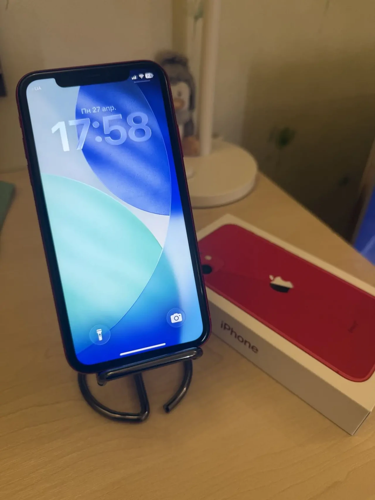 Iphone 11 red 64Gb Neverlock