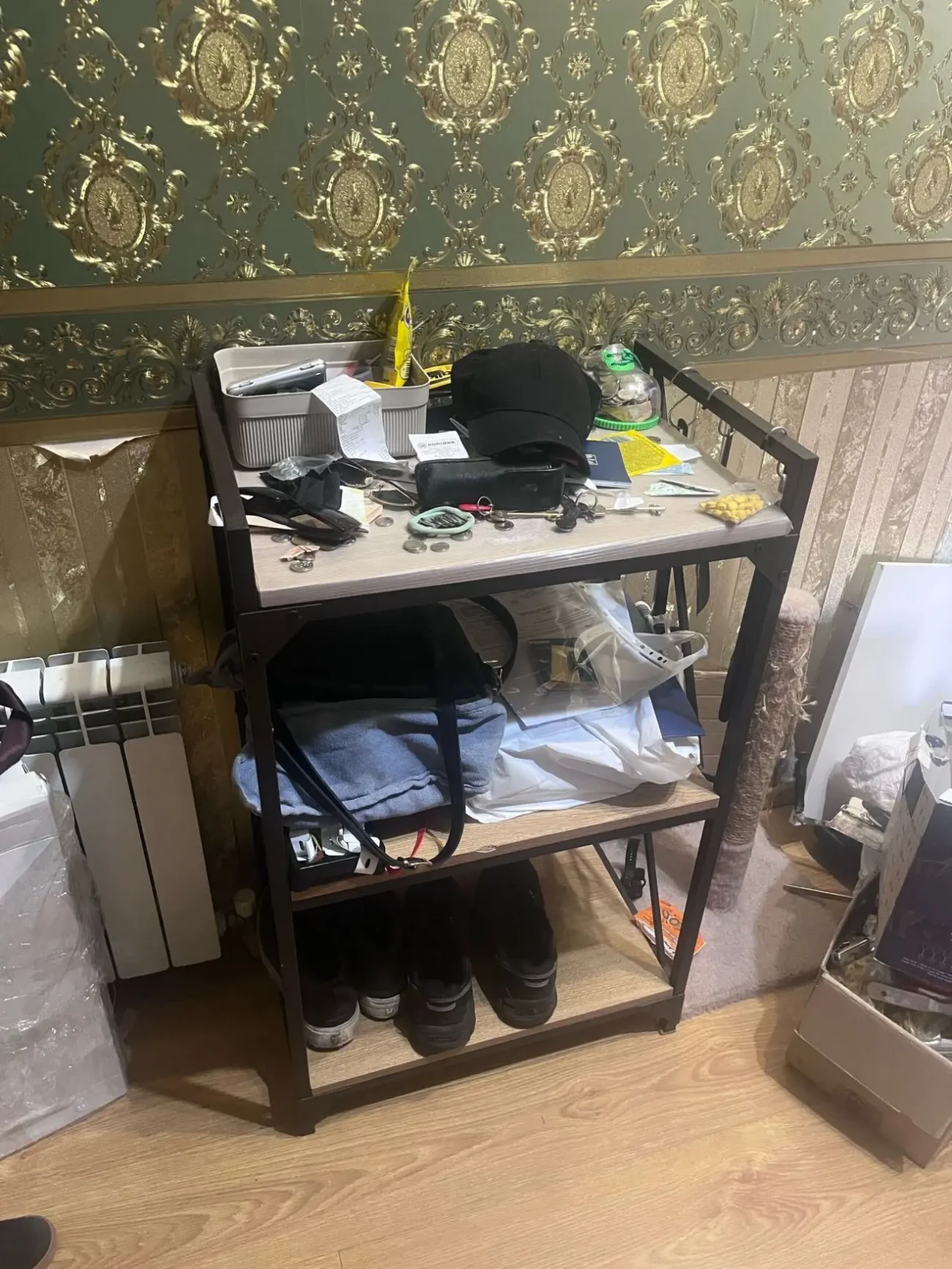 Универсальный стеллаж в стиле Loft — для кухни, прихожей или кабинета 2