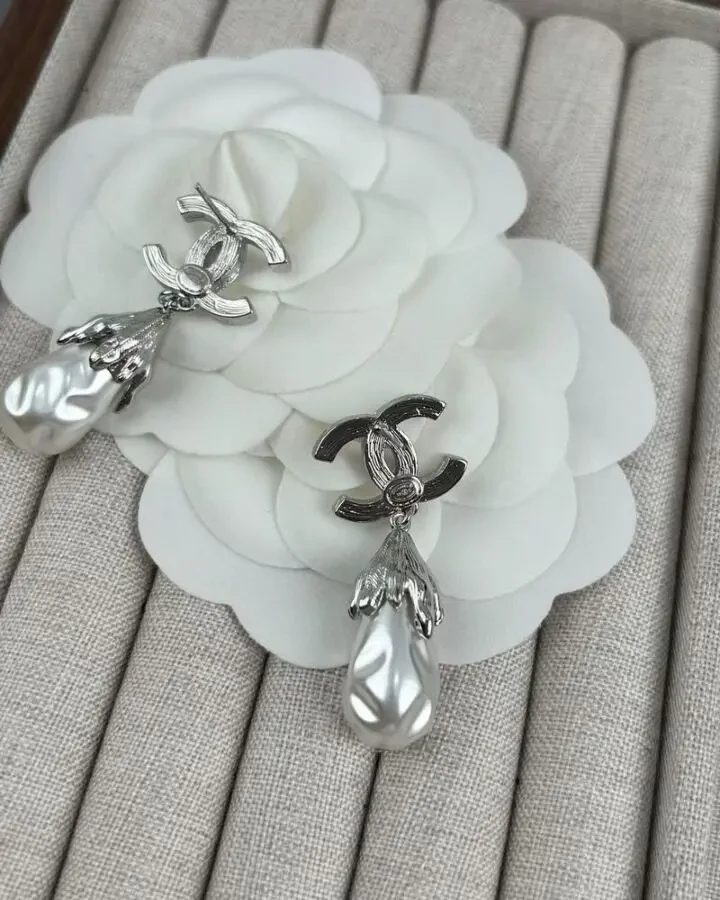 Сережки Chanell 3