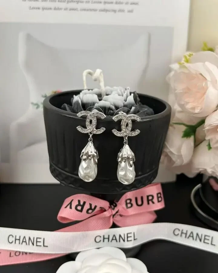 Сережки Chanell 7