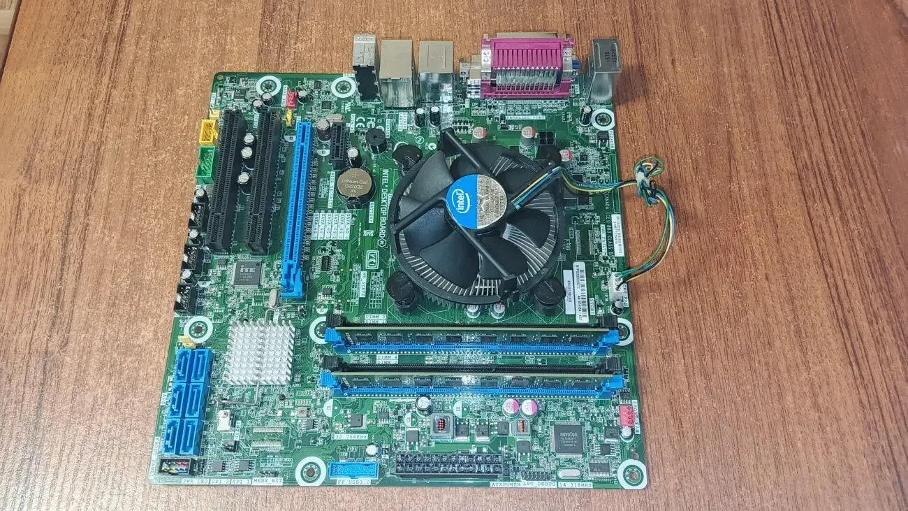 Комплект Intel DQ87PG+E3 1220 V3+16Gb+Cooler BOX (читать объявление)