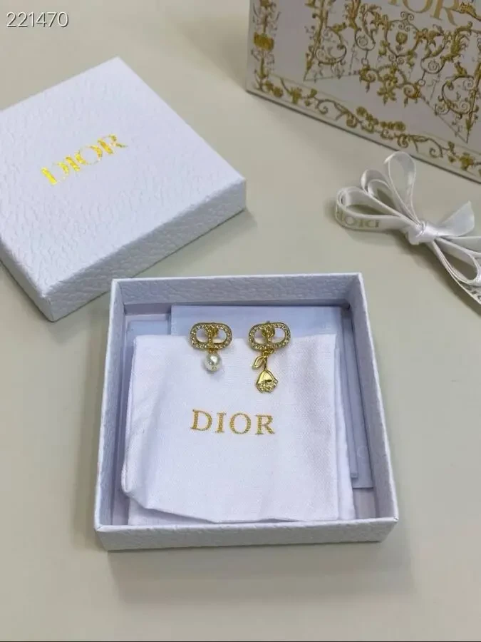 Сережки Dior 2