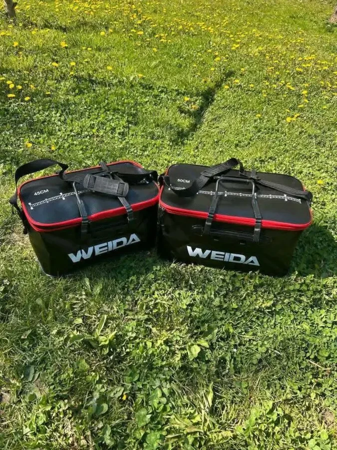 Большая сумка для хранения и транспортировки рыбы Weida 50см 6