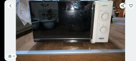 Брендовая микроволновая печь Zanussi.Механика.Микроволновка. СВЧ.