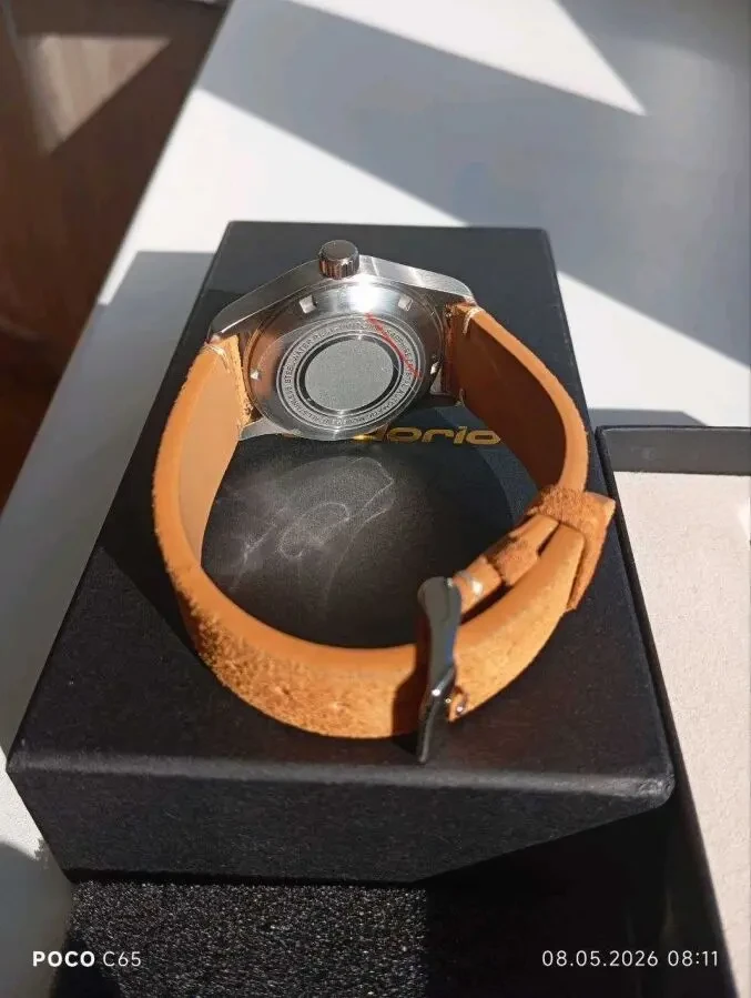 Часы мужские механические Tandorio pilot watch nh35 4