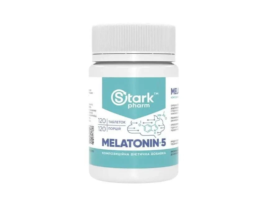 Мелатонін 5 мг у таблетках Stark Pharm