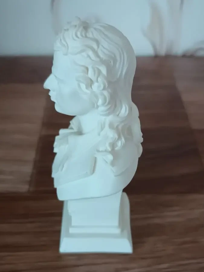 Статуэтка, бюст Schiller. Made in Italy. 5