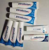 Зубная паста 30 мл Parodontax Sensodyne, дорожный формат набор 8 штук