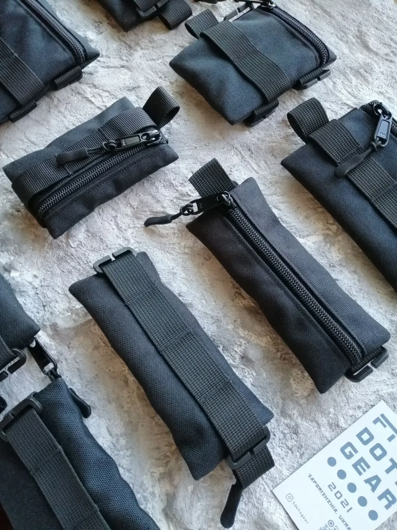 Підсумки-органайзери з кріпленням на систему MOLLE на сумку рюкзак