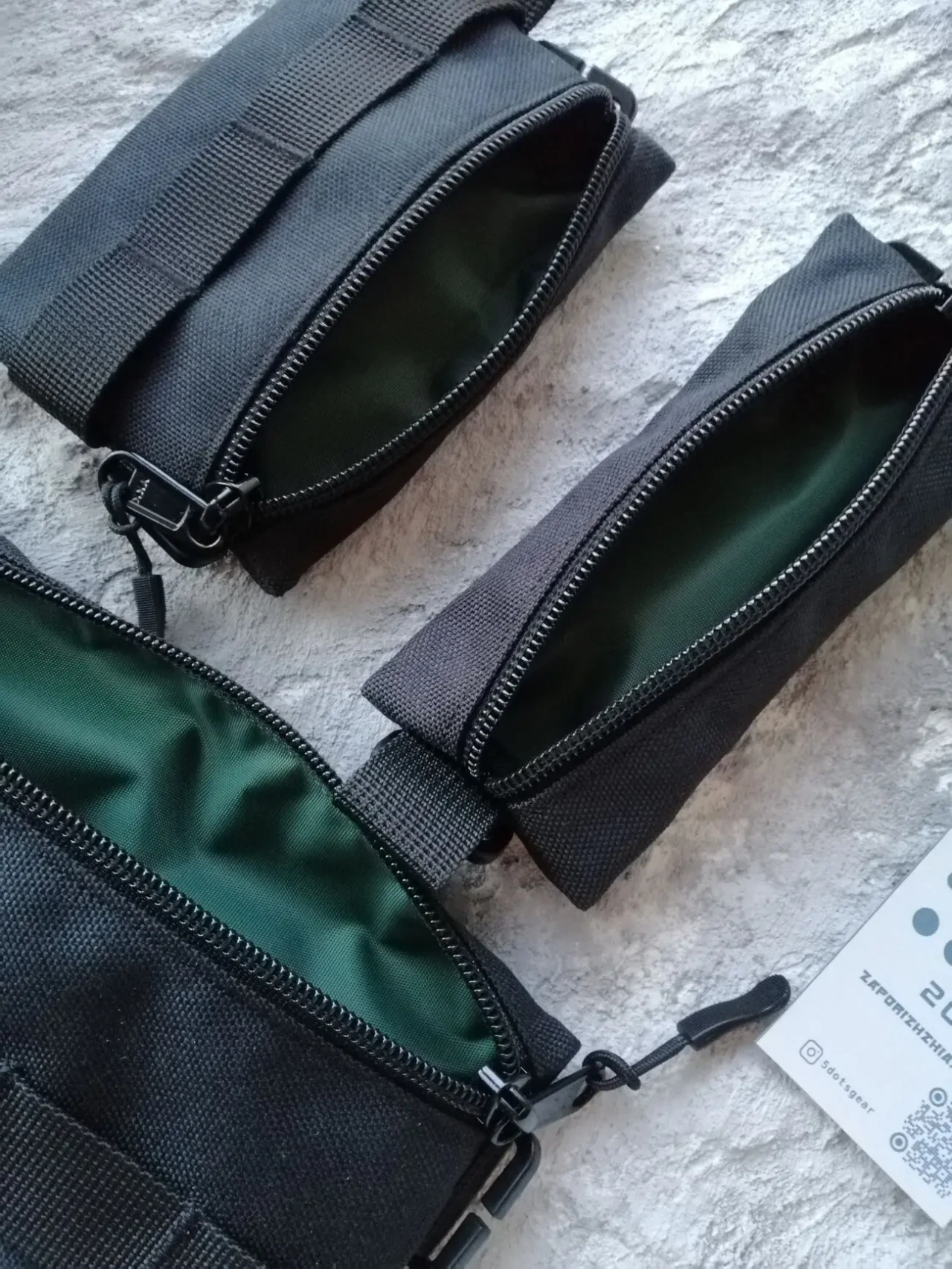 Підсумки-органайзери з кріпленням на систему MOLLE на сумку рюкзак 5