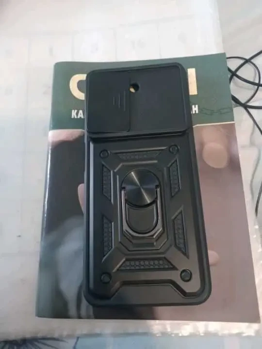 Захисний чохол-накладка для Xiaomi Redmi A5 + вставка для пальця 2